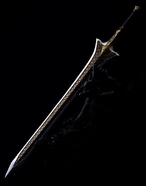 Weapon-Dingming Sword Black Dragon Human Version