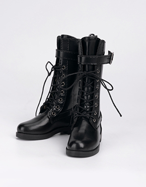 [Pre-Order] Shoes: LH62SH-0002(62cm/68cm)Rabbit Fang Ri Tu Stype B(Black)
