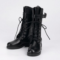 [Pre-Order] Shoes: LH62SH-0002(62cm/68cm)Rabbit Fang Ri Tu Stype B(Black)