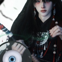 龙魂人形社  BJD眼珠LH-PE0020 蛊术师 同款