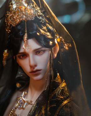 【联动造型-蓐收月弥】龙魂蓐收75/77叔体裸娃BJD